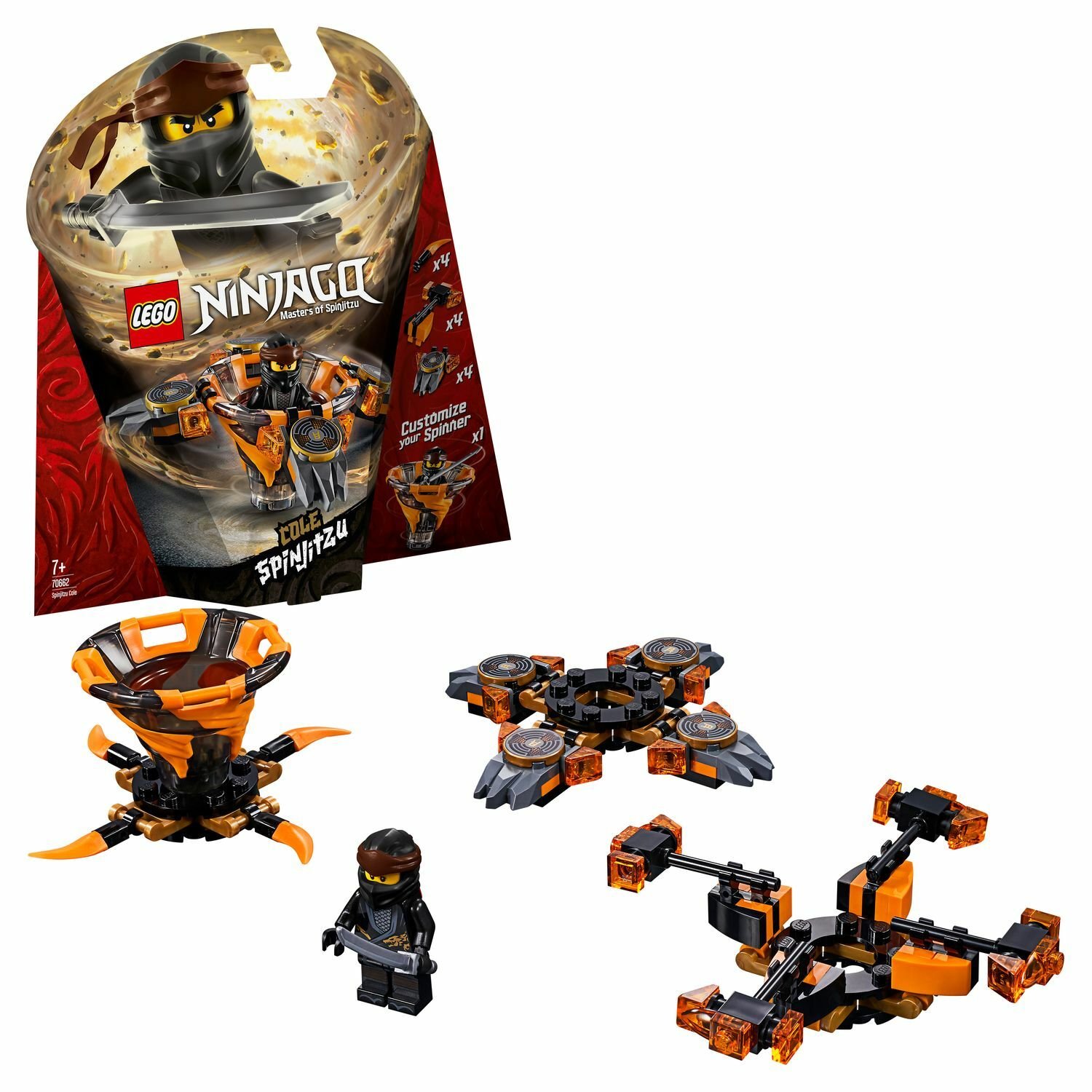 Конструктор LEGO Ninjago Коул мастер Кружитцу 70662