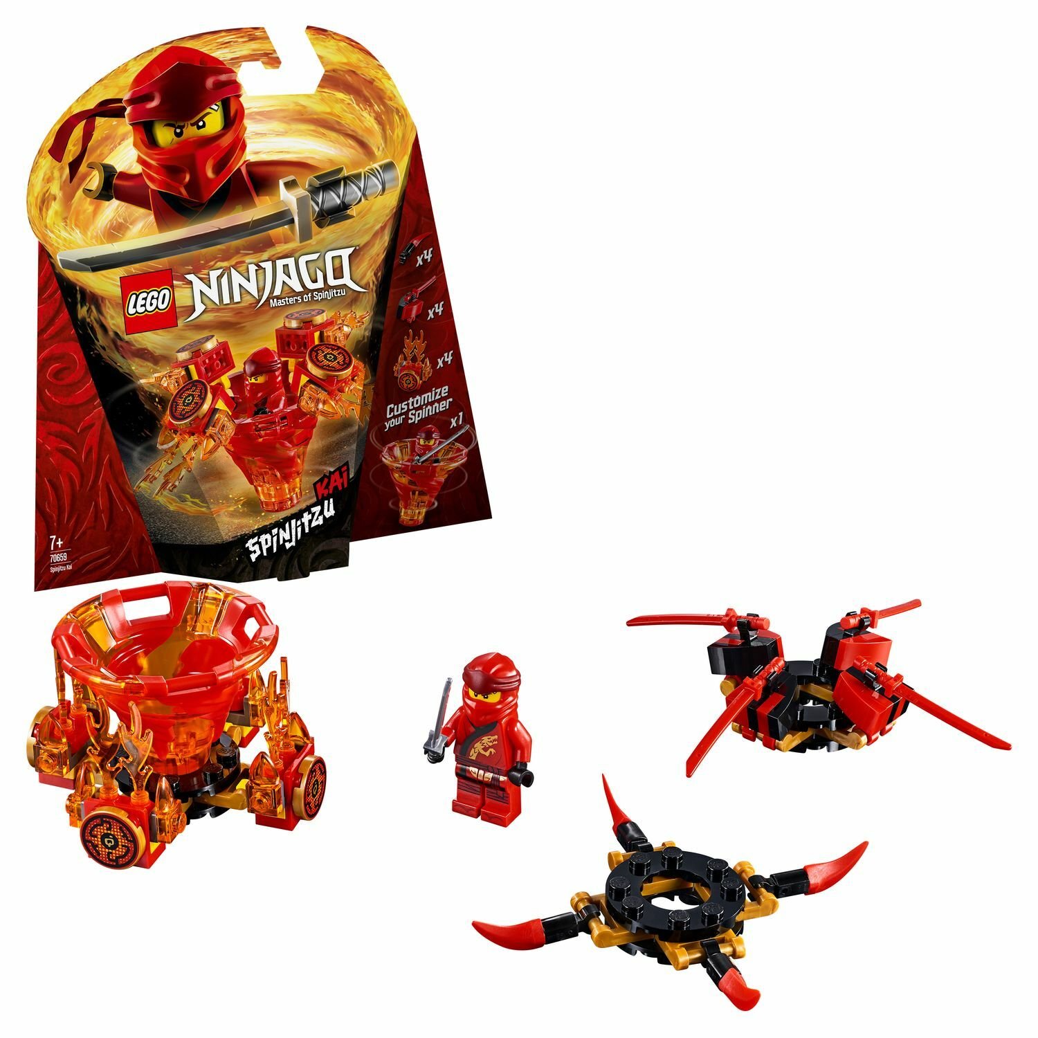 Конструктор LEGO Ninjago Кай мастер Кружитцу 70659