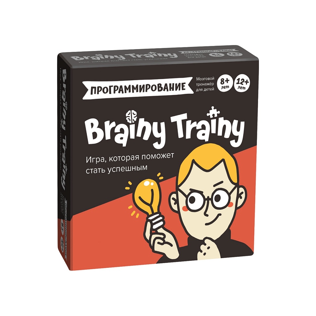 Игра головоломка BRAINY TRAINY Программирование УМ268 – Интернет-магазин  Юные таланты