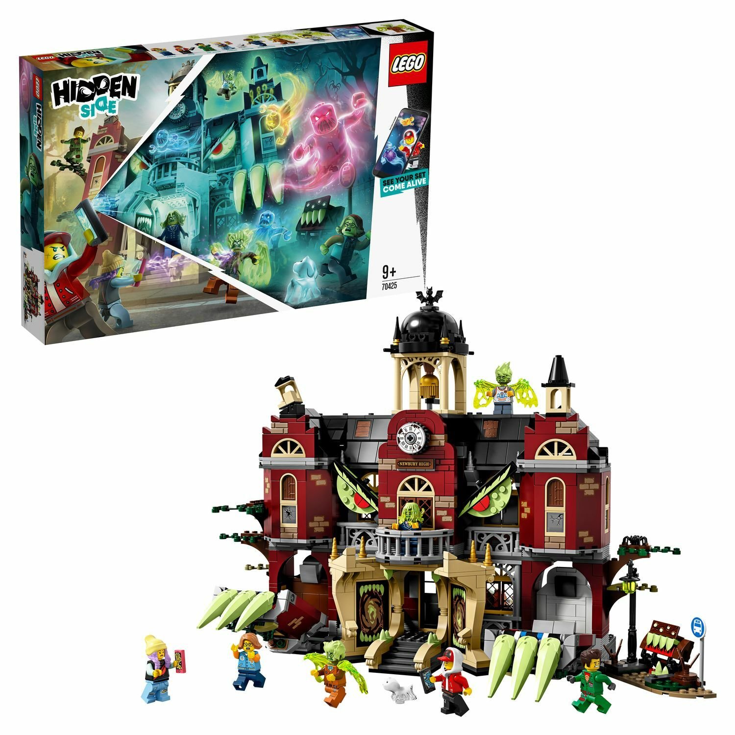 Конструктор LEGO Hidden Side Школа с привидениями Ньюбери 70425