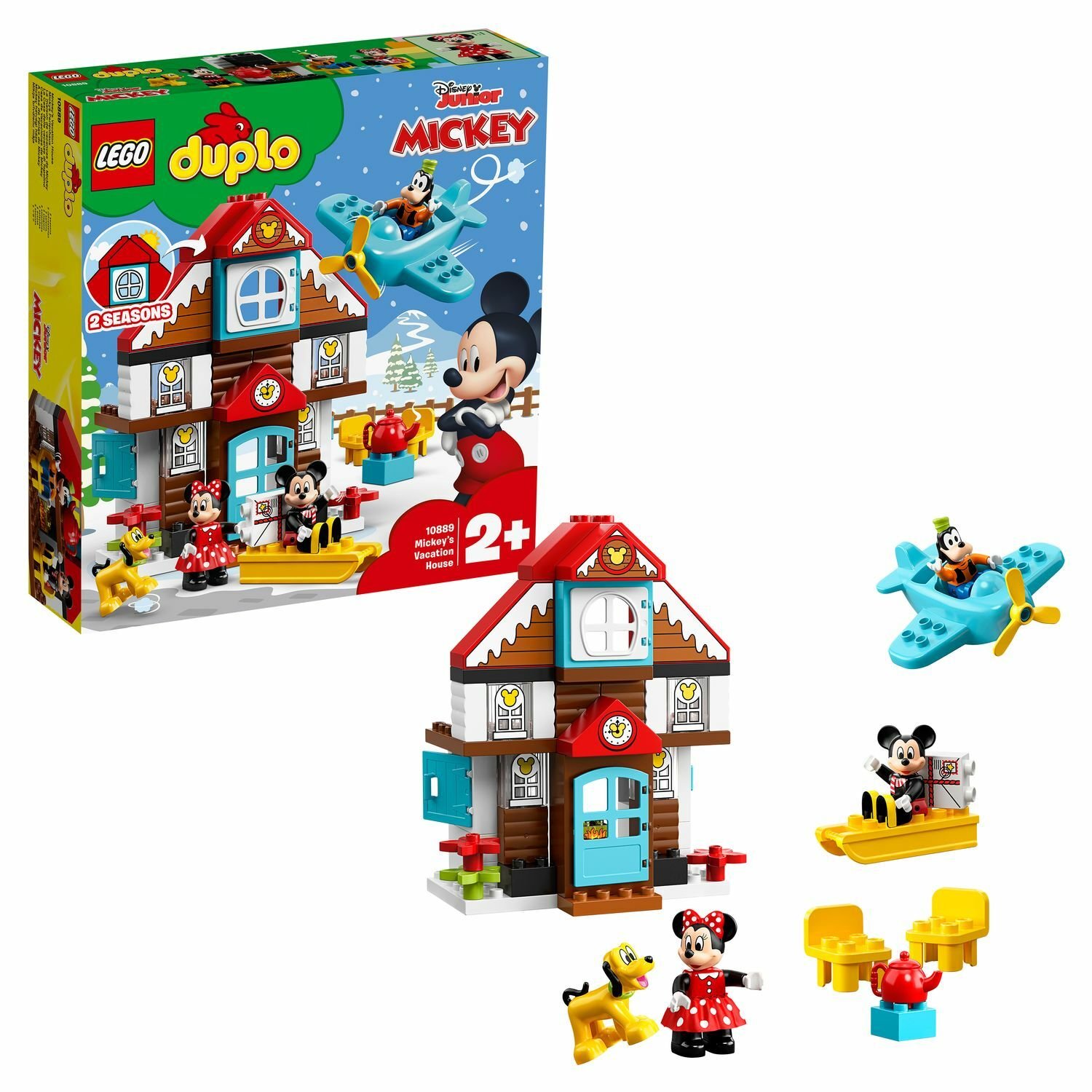 Конструктор LEGO Duplo Летний домик Микки 10889 – Интернет-магазин Юные  таланты