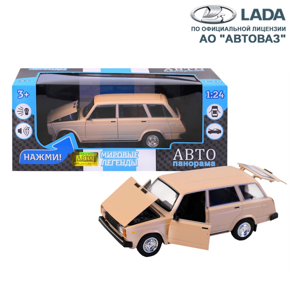 Игрушка для детей ТМ Автопанорама Машинка LADA 2104 JB1200168