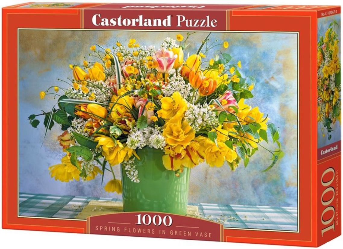 Пазл Castorland Puzzle Желтые тюльпаны 1000 деталей 68*47см С-104567 3+ –  Интернет-магазин Юные таланты