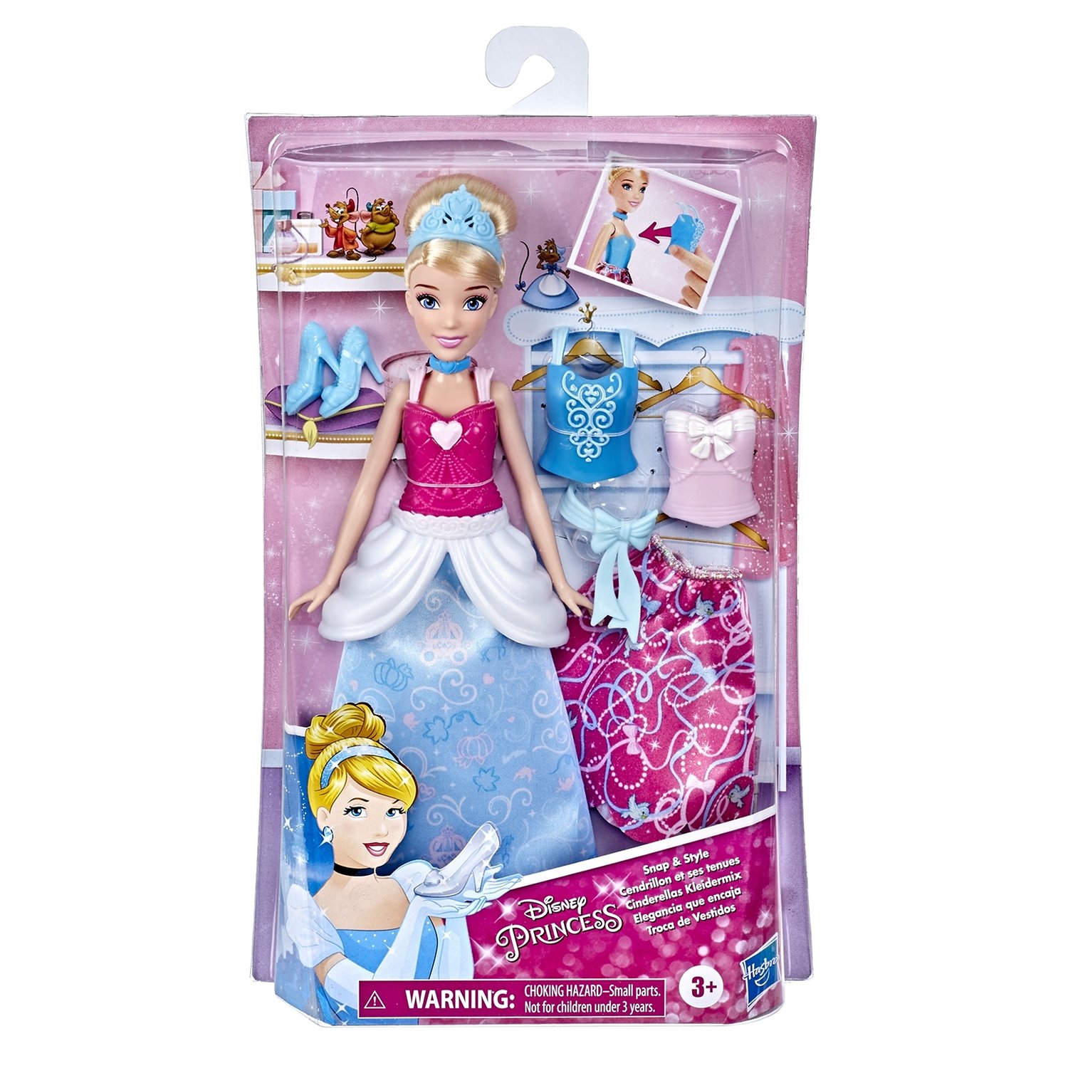 Кукла Hasbro Disney Princess Принцесса Дисней Золушка 2 наряда E95915L0 –  Интернет-магазин Юные таланты