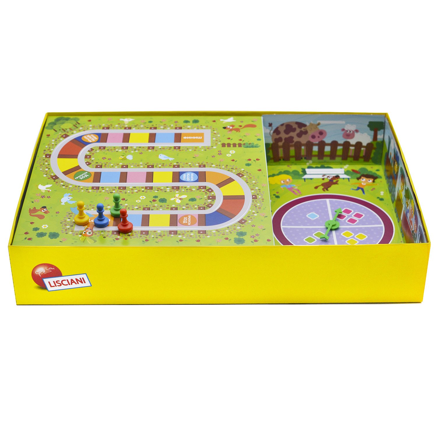 Игра развивающая LISCIANI CAROTINA PRESCHOOL ЛАБОРАТОРИЯ 50 ИГР R54312