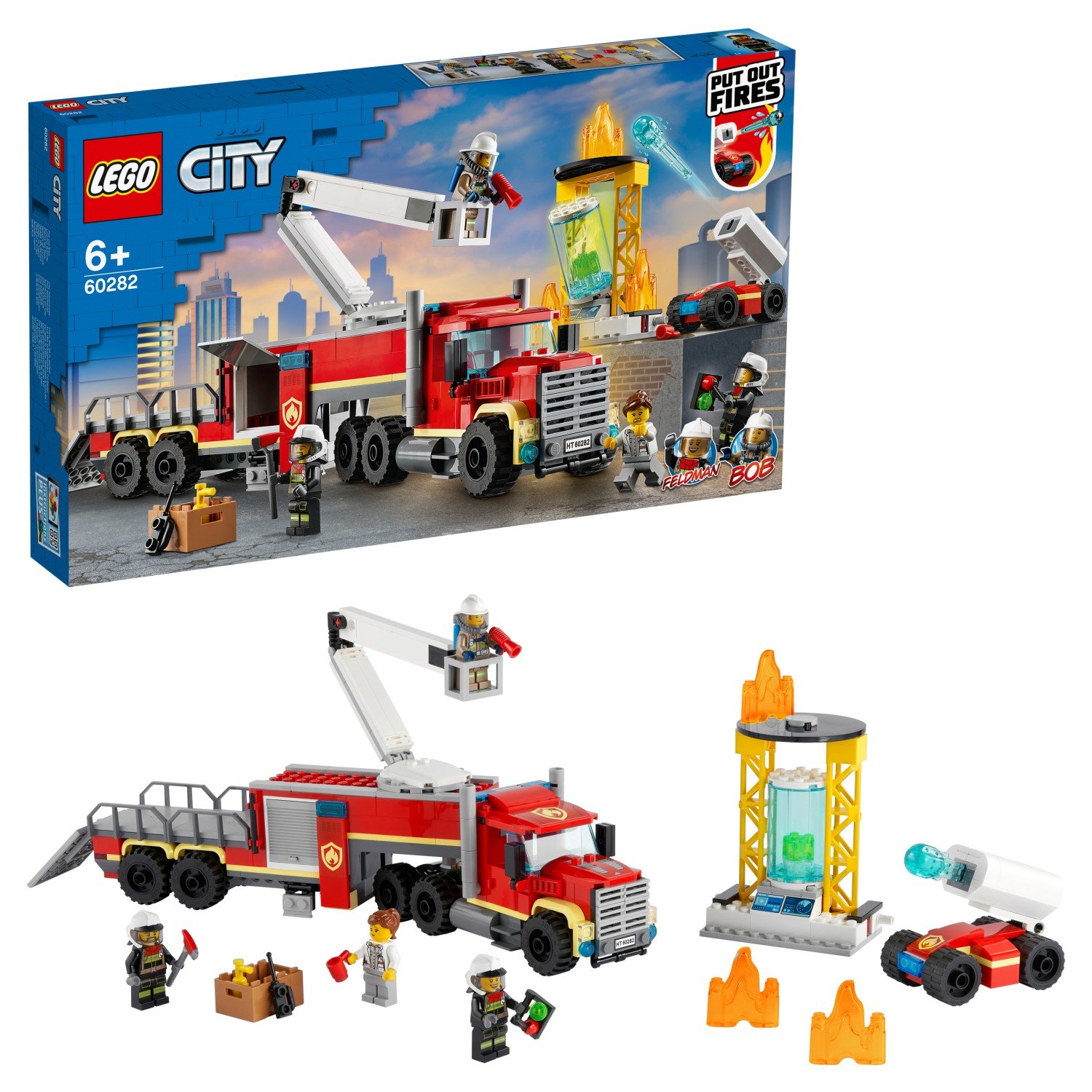 Конструктор LEGO City Команда пожарных 60282