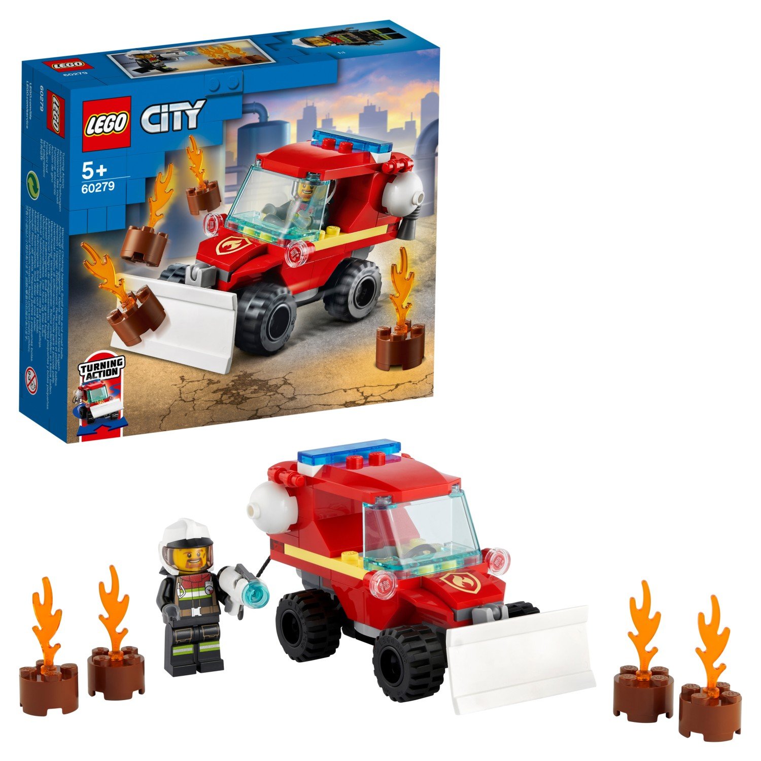 Конструктор LEGO City Пожарный автомобиль 60279