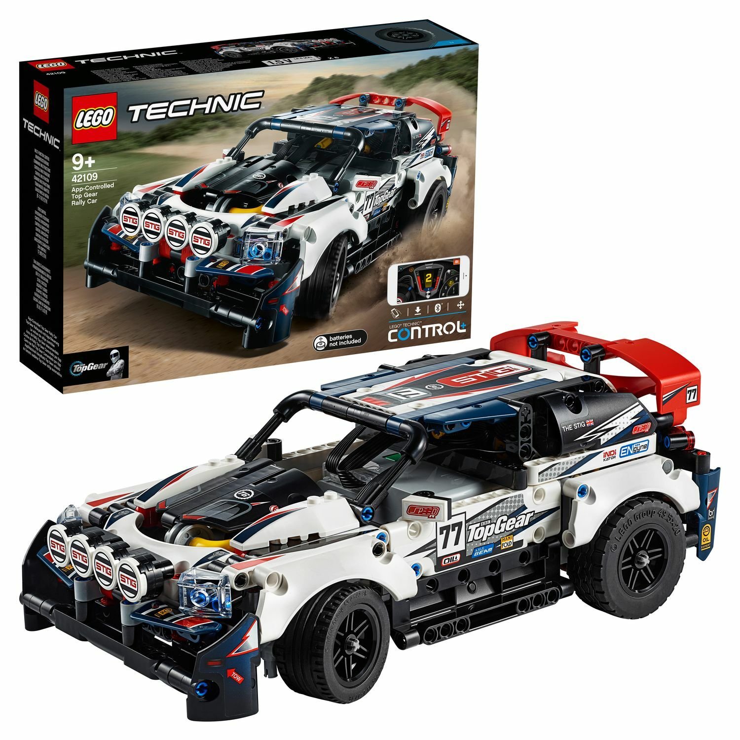 Конструктор LEGO Technik Гоночный автомобиль Top Gear 42109