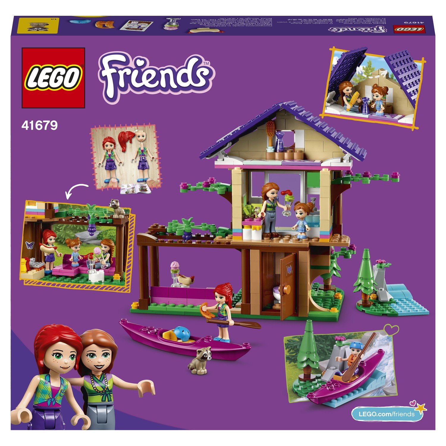 Конструктор LEGO Friends Домик в лесу 41679 – Интернет-магазин Юные таланты