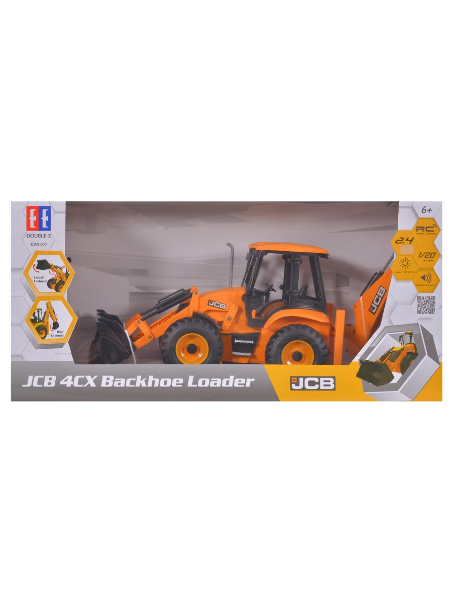 Спецтехника на радиоуправлении 1:20 JCB Трактор Экскаватор +акб 278046  MX24197