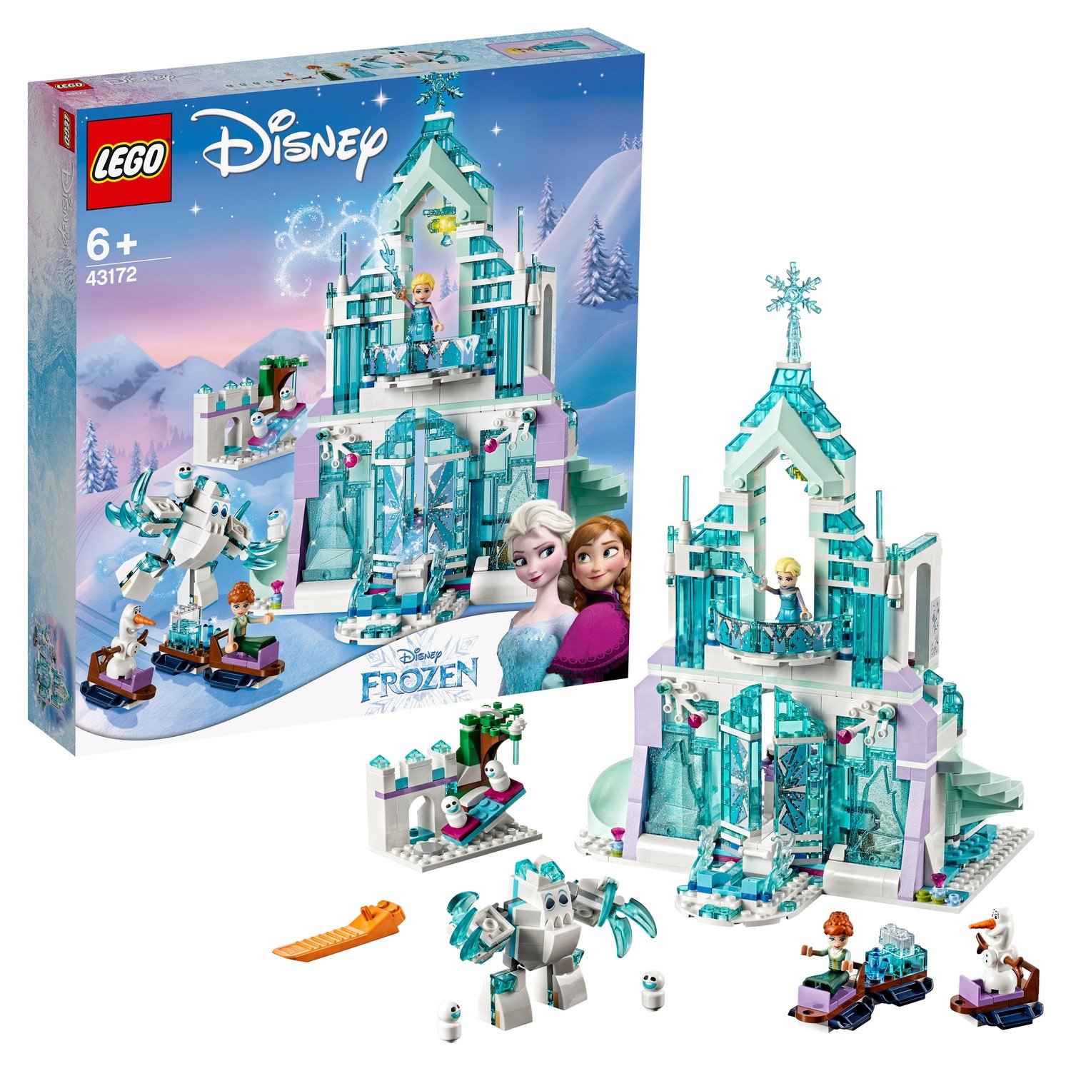 Конструктор LEGO Princess Волшебный ледяной замок Эльзы 43172