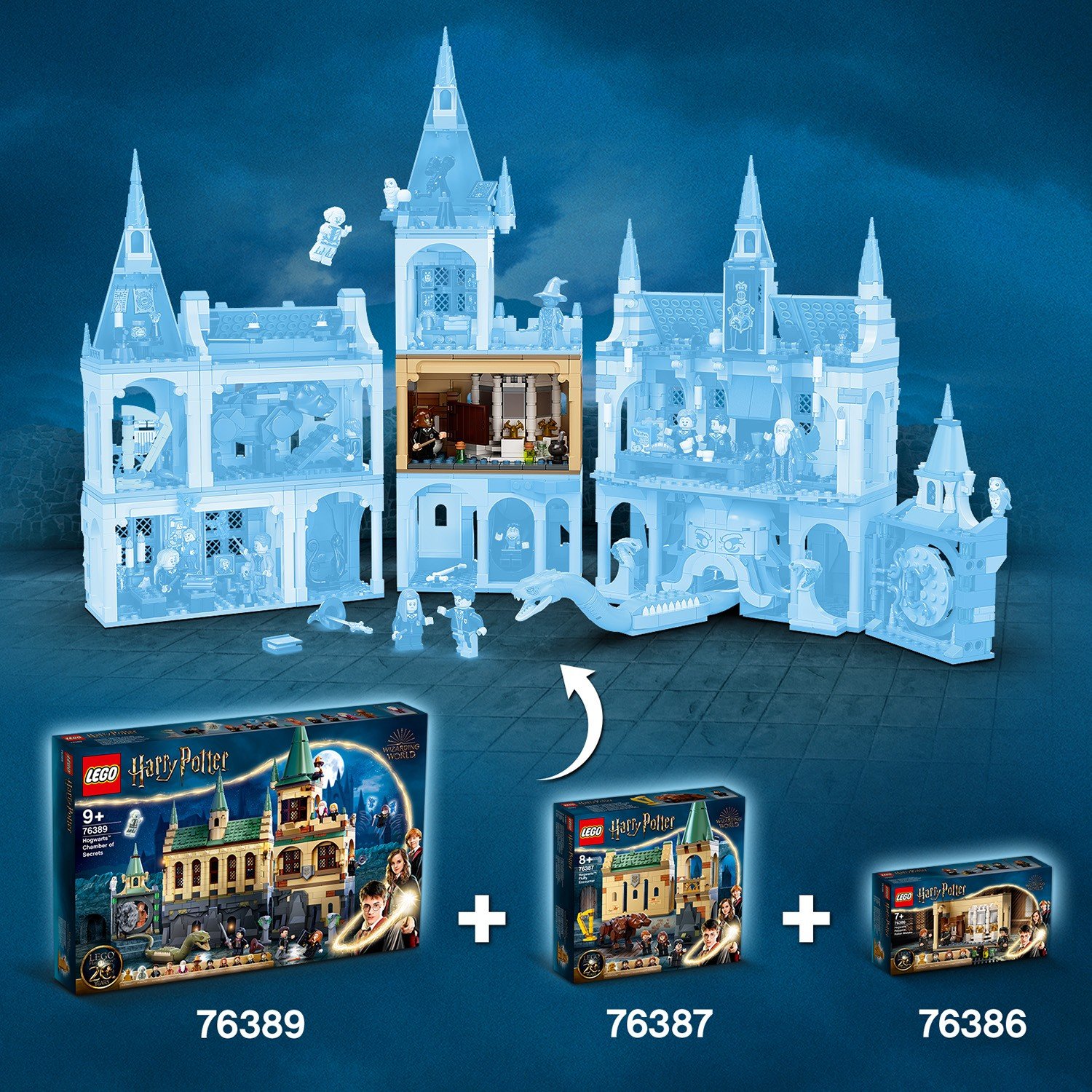 Конструктор LEGO HARRY POTTER Хогвартс ошибка с оборотным зельем 76386