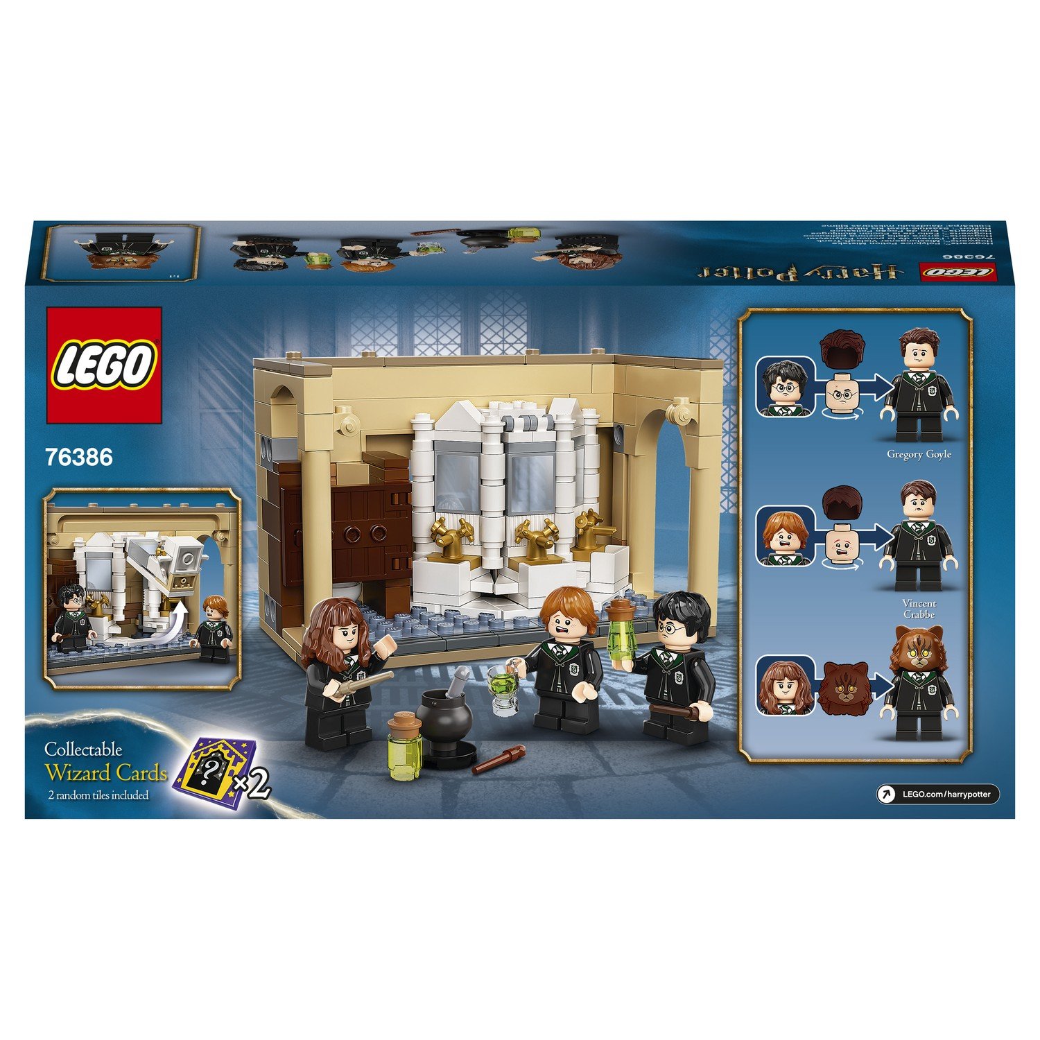 Конструктор LEGO HARRY POTTER Хогвартс ошибка с оборотным зельем 76386