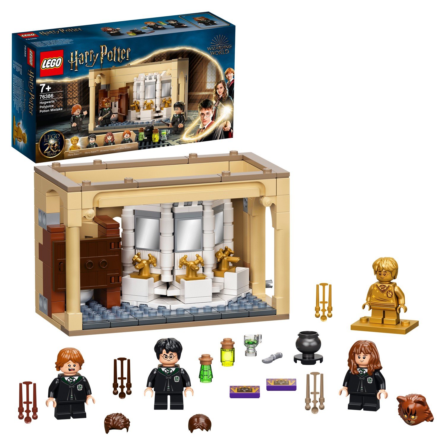 Конструктор LEGO HARRY POTTER Хогвартс ошибка с оборотным зельем 76386