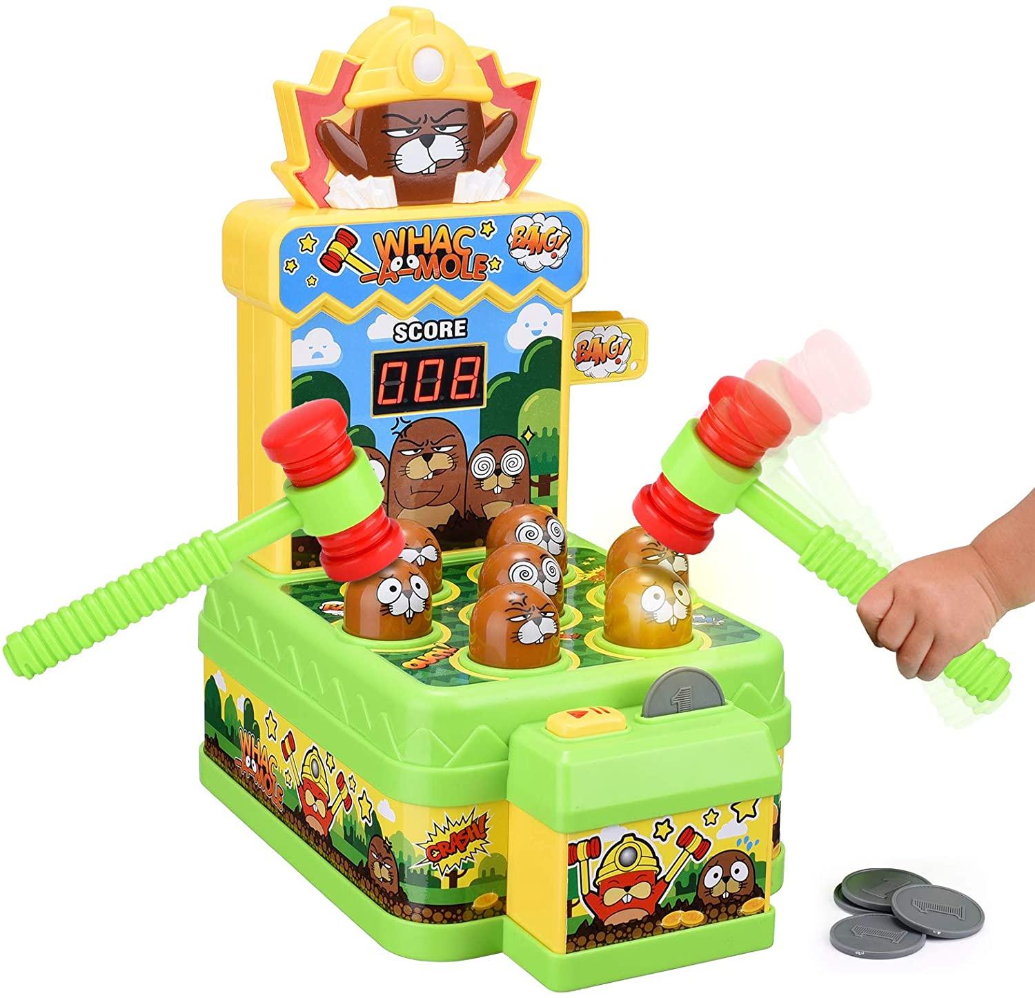 Игра Стучалка Fivestar Toys Поймай крота 35839 – Интернет-магазин Юные  таланты