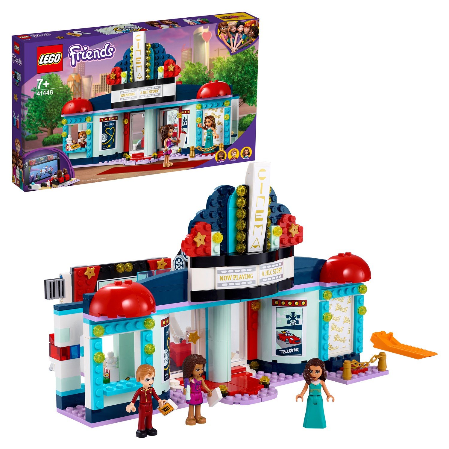 Конструктор LEGO Friends Кинотеатр Хартлейк Сити 41448 А – Интернет-магазин  Юные таланты