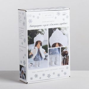 Интерьерная кукла Снегурочка набор для шитья 22,4х5,2х15,6 см 4289379