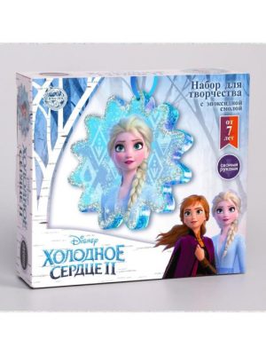 Застывающие фигурки из эпоксидной смолы Эльза Елочная игрушка Холодное сердце 4916370 ДИСКОНТ
