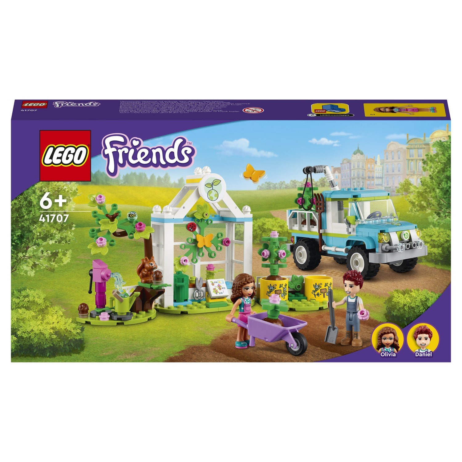 Конструктор LEGO FRIENDS Машина для посадки деревьев 41707 –  Интернет-магазин Юные таланты