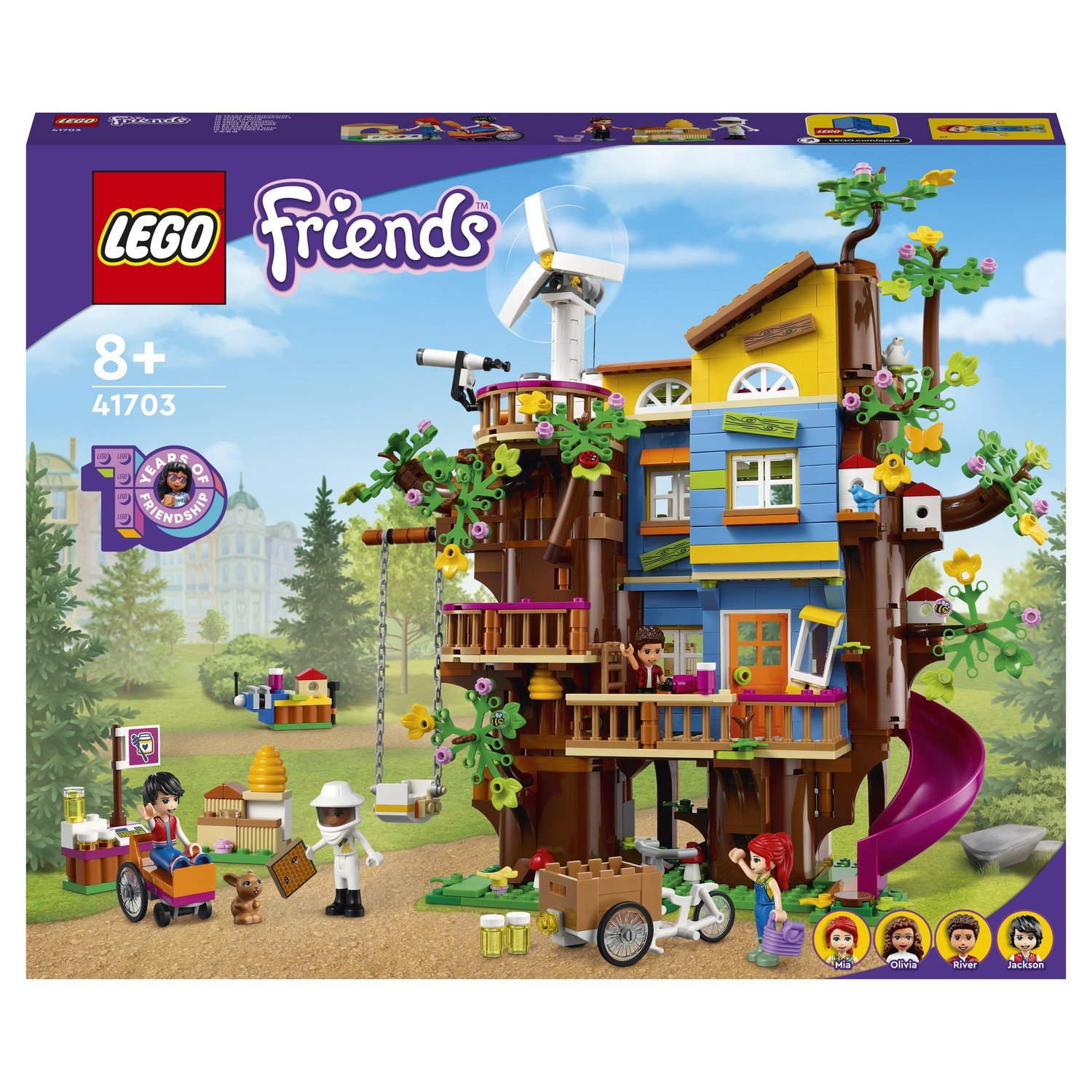 Конструктор LEGO FRIENDS Дом друзей на дереве 41703 – Интернет-магазин Юные  таланты