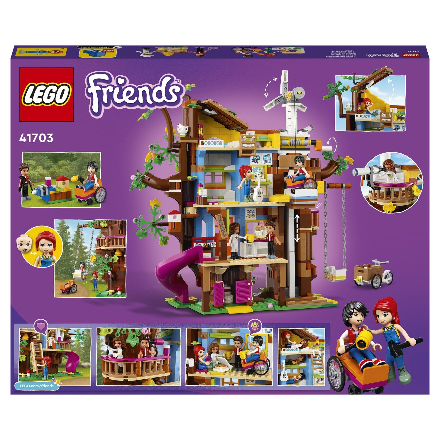 Конструктор LEGO FRIENDS Дом друзей на дереве 41703