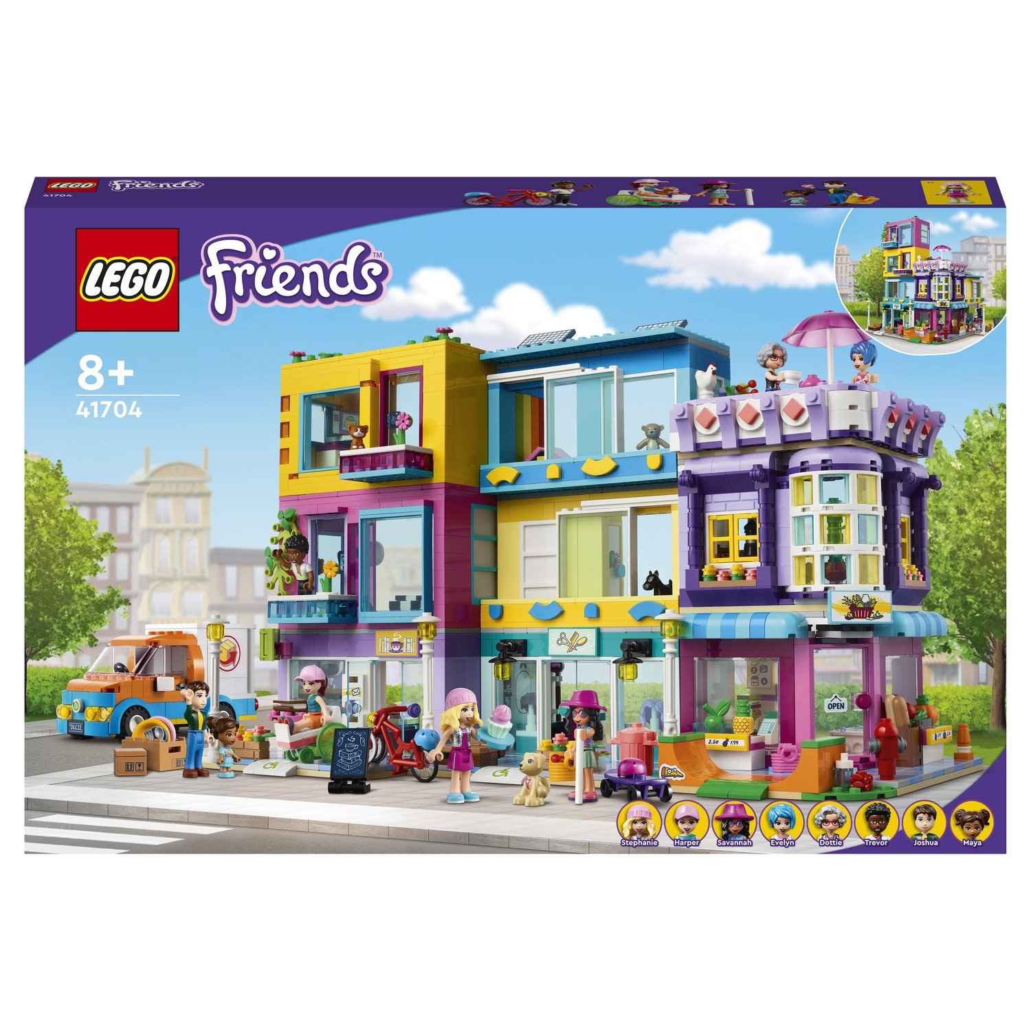 Конструктор LEGO FRIENDS Большой дом на главной улице 41704 –  Интернет-магазин Юные таланты