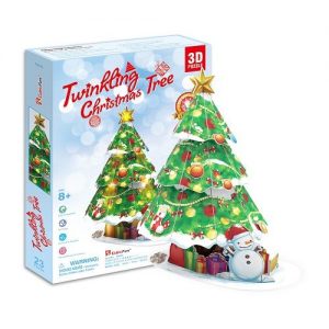 Игрушка Новогодняя елка с подсветкой P680h