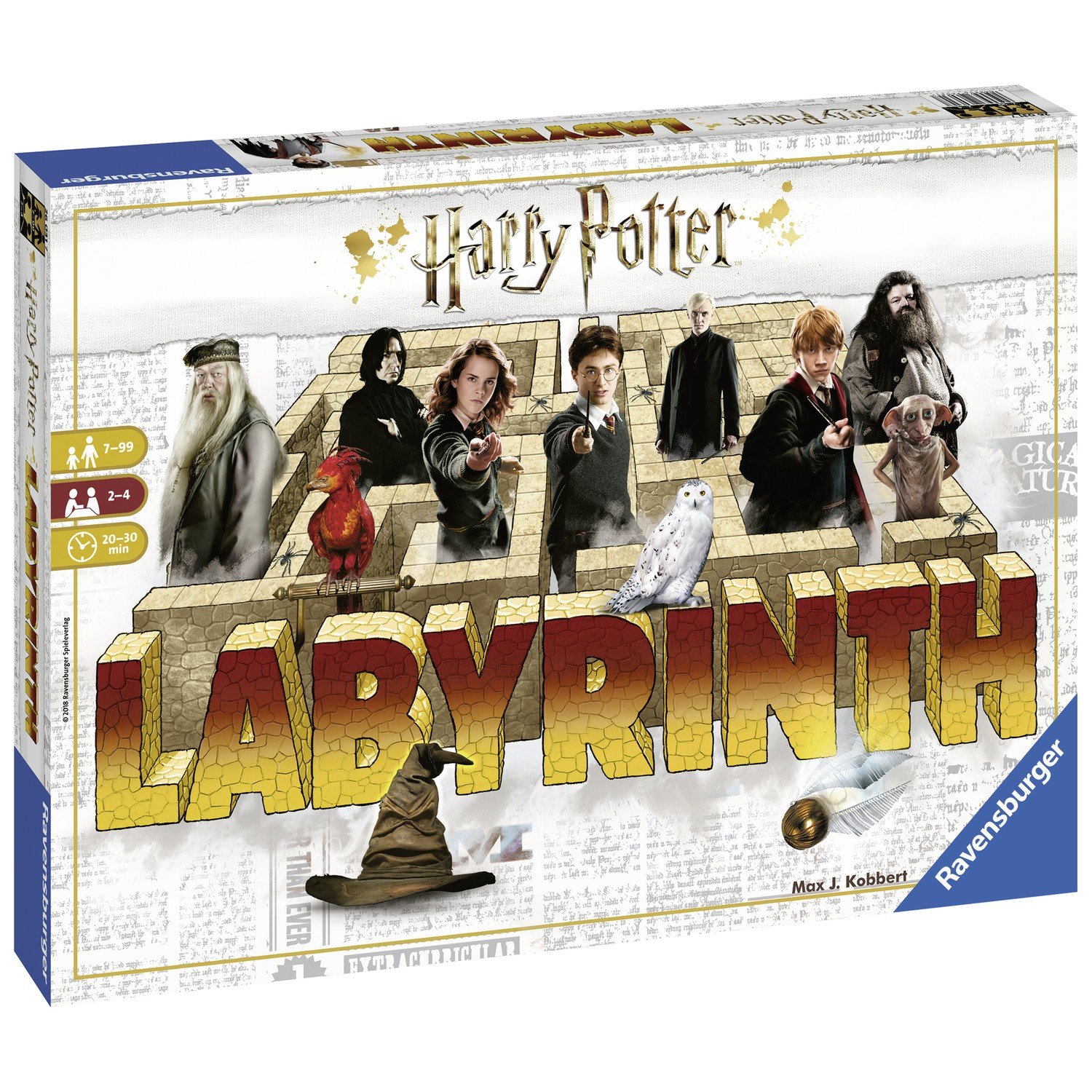 Настольная игра Ravensburger Сумасшедший лабиринт Гарри Поттер 26031 –  Интернет-магазин Юные таланты