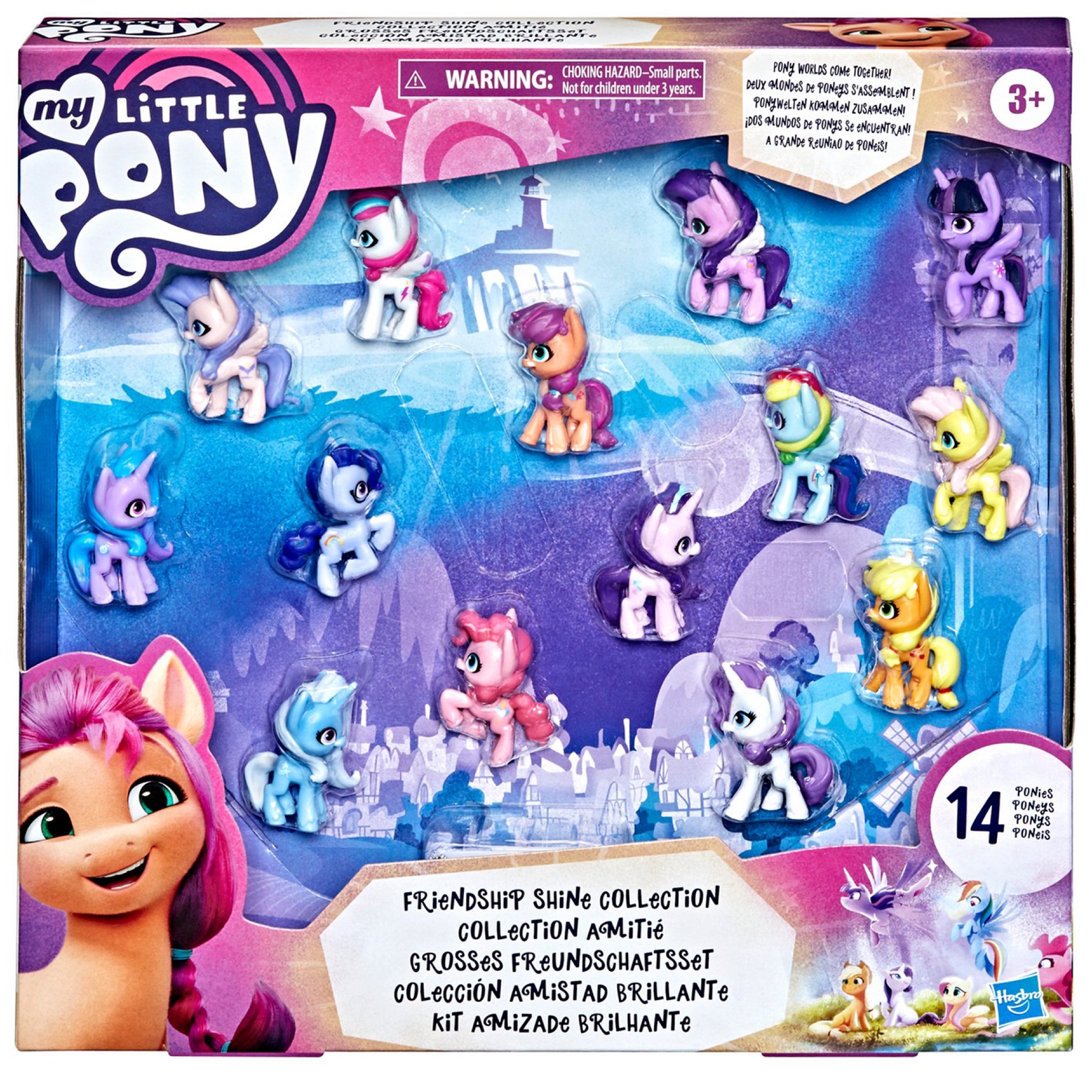 Игровой набор Hasbro My Little Pony Набор 14 мини пони F20265L0 –  Интернет-магазин Юные таланты