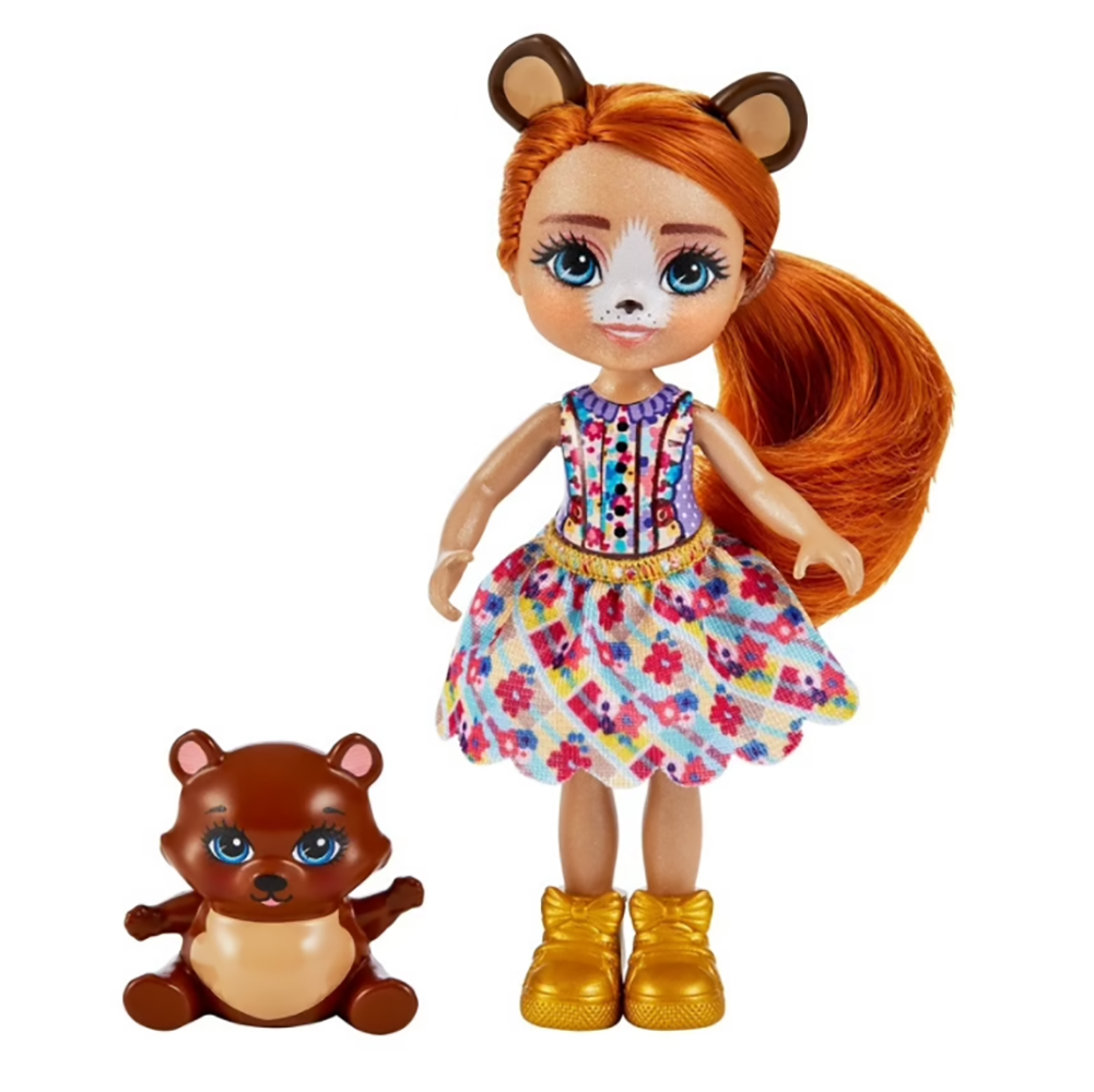 Кукла Enchantimals Сестричка с питомцем Bexie bear HCF97 HCG00 –  Интернет-магазин Юные таланты