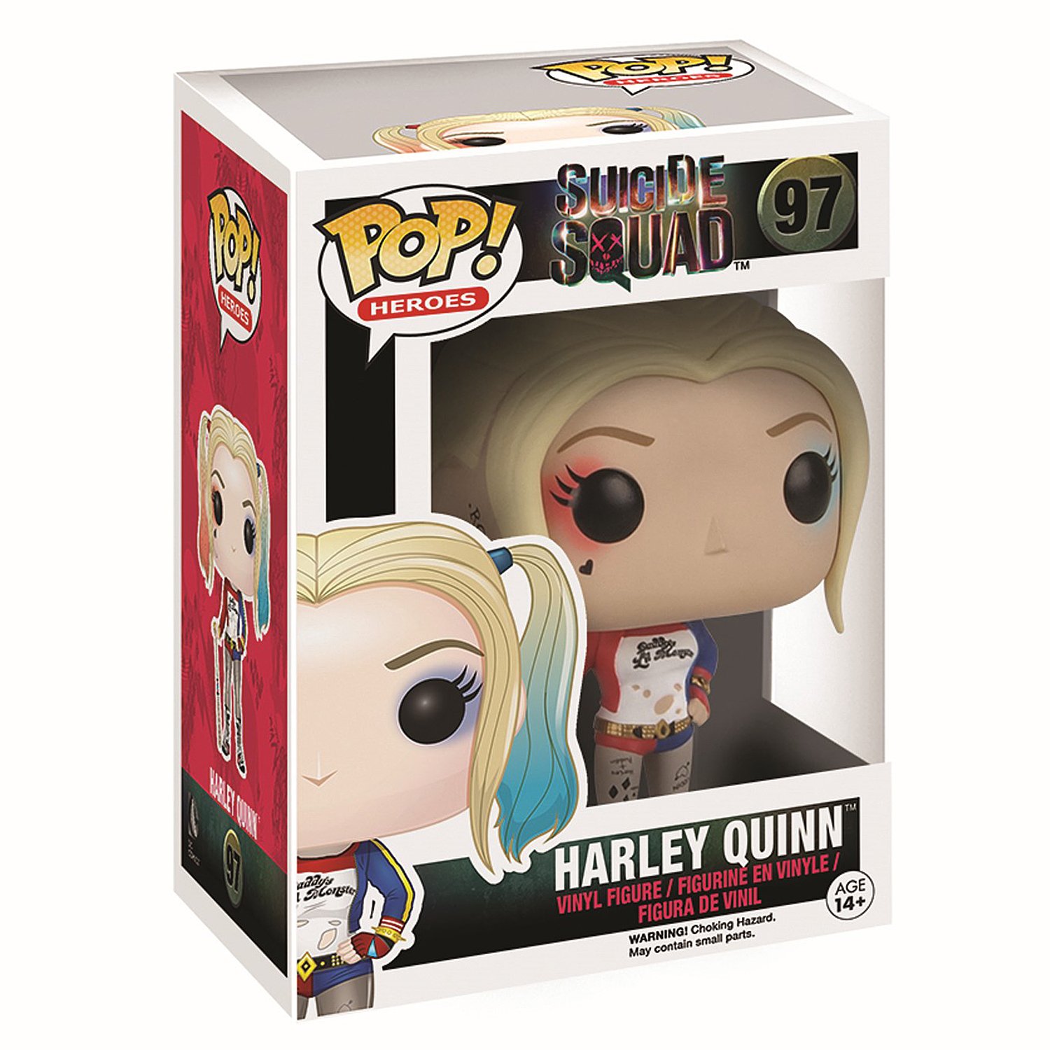 Фигурка Funko POP Heroes Suicide Squad Harley Quinn 8401 Fun740 –  Интернет-магазин Юные таланты