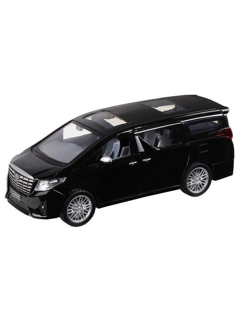 Машина MZ Toyota Alphard 1:29 черный 18см 68681-3 – Интернет-магазин Юные  таланты