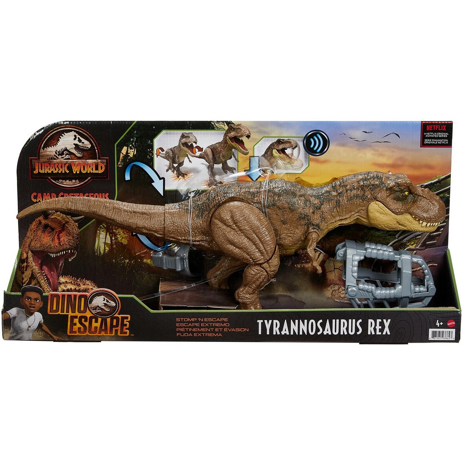 Фигурка Mattel Jurassic World Мир Юрского Периода Атакующий Тирекс GWD67 –  Интернет-магазин Юные таланты