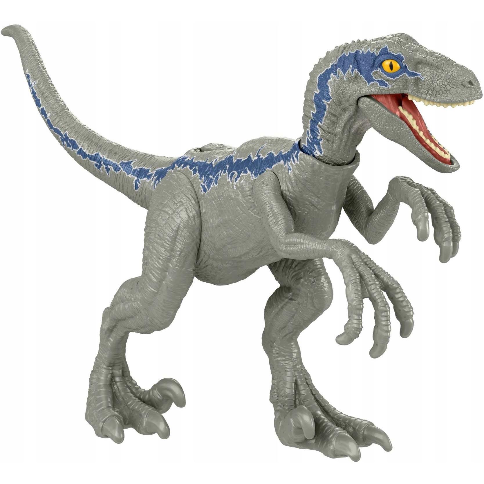 Фигурка Mattel Jurassic World Мир Юрского периода Свирепый Динозавр  VELOCIRAPTOR BLUE HDX18GWD01