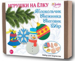 Игрушки на елку Santa Lucia 4 шт 3156