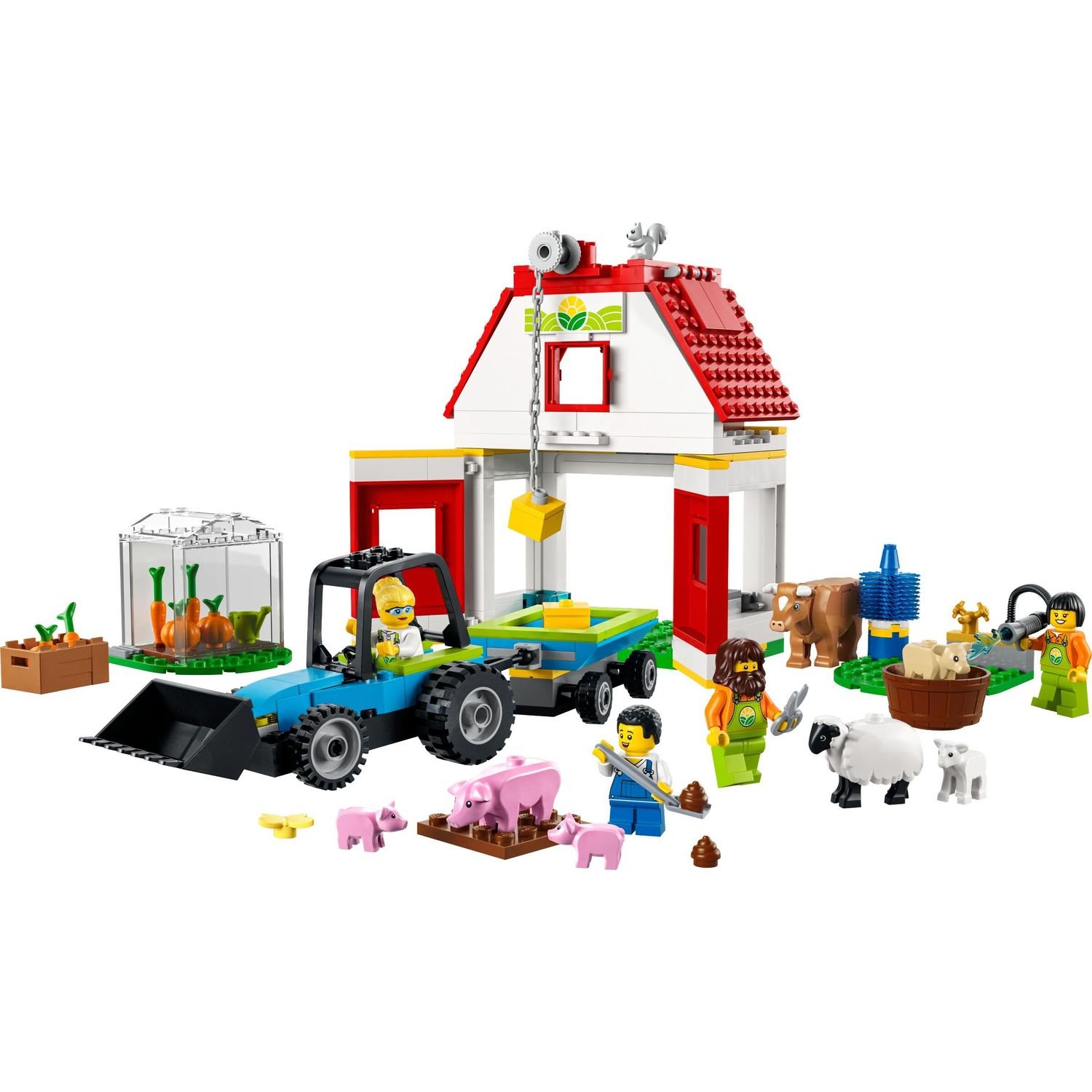 Конструктор LEGO CITY Ферма и амбар с животными 60346 – Интернет ...