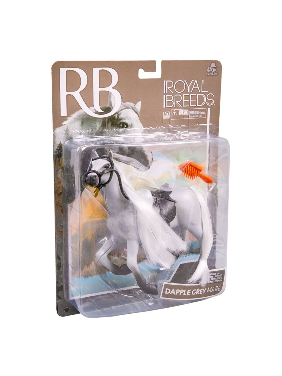 Игрушка Lanard Лошадка ROYAL BREEDS 17,5 см Dapple Grey Mare