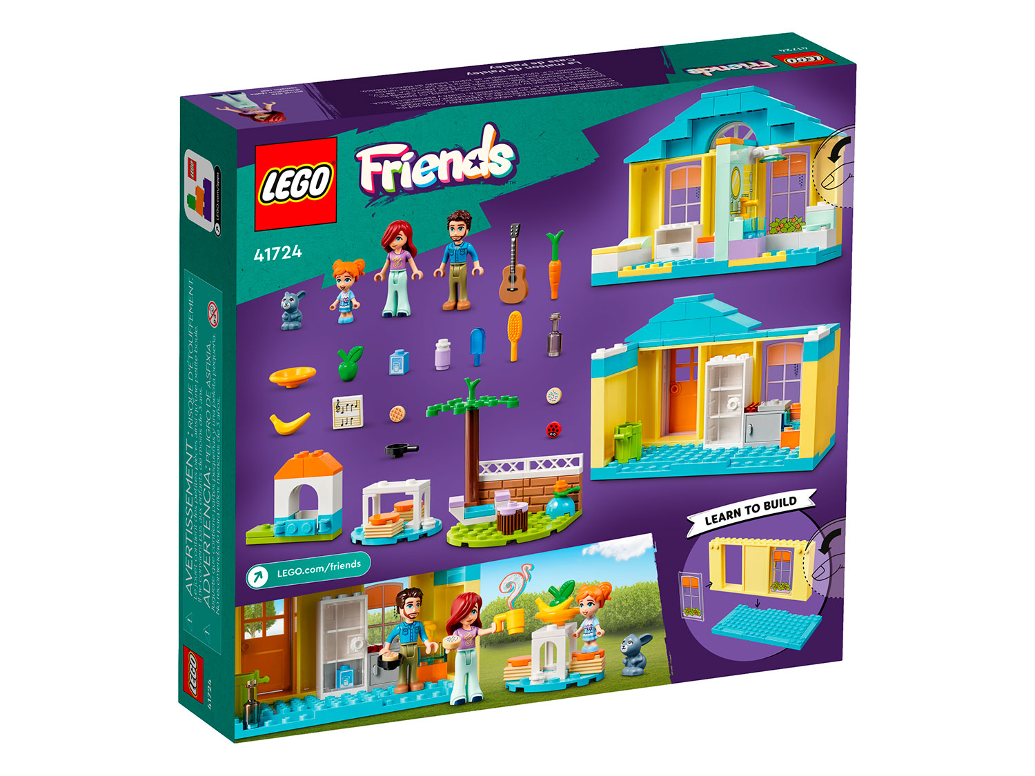 Конструктор LEGO FRIENDS Дом Пейсли 41724 – Интернет-магазин Юные таланты