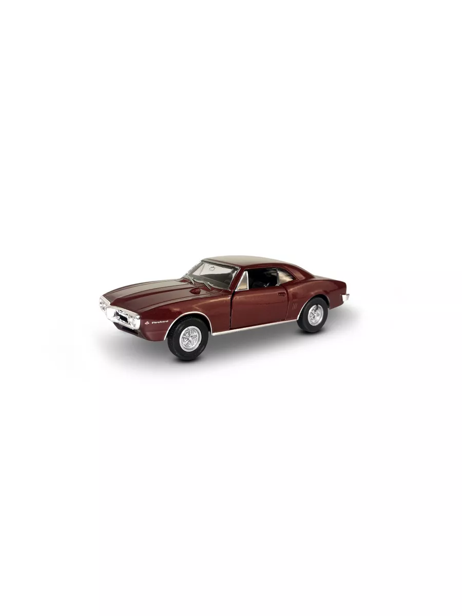 Модель машины WELLY 1:38 Pontiac Firebird 1967 43715W/вишневая –  Интернет-магазин Юные таланты